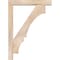 Ekena Millwork Balboa Block Smooth Bracket w/ Offset Brace, Douglas Fir, 5 1/2"W x 32"D x 44"H BKT0604X32X44BOA05SDF - alternate 3